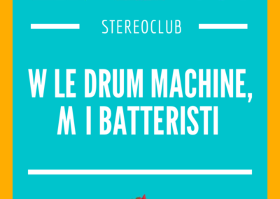 Viva le Drum Machine, Abbasso i Batteristi!